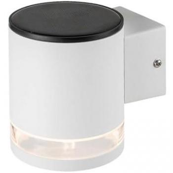 V-TAC Solar-Wandlampe 0.55 W Warmweiß Hellgrau