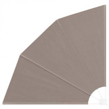 Balcon privacy screen taupe 160 cm x 160 cm en tissu Vidaxl