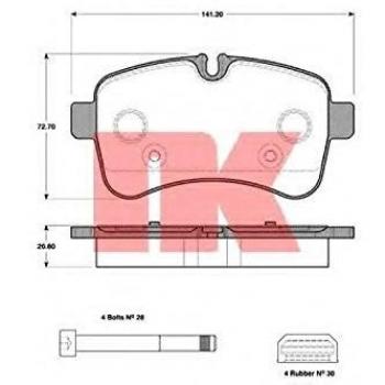 Freins Disque Motorcraft NK 222383