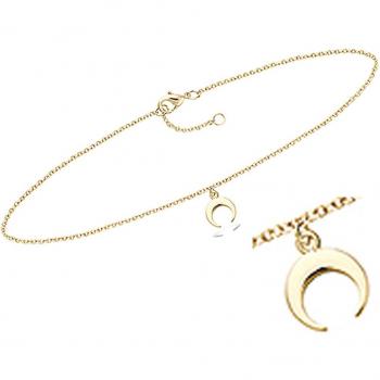 Fußkette „Luna“ – Eleganz in Gold