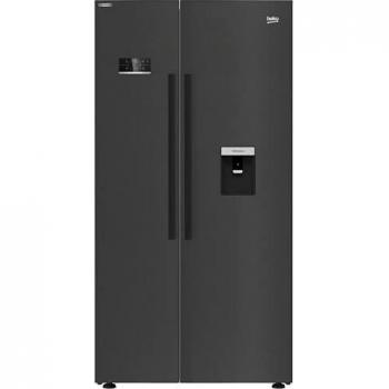 Beko ASD2341VB American Style Fridge Freezer With Non-plumb Water Dispenser