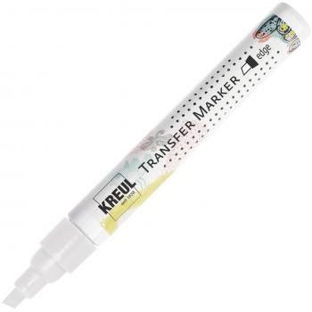 Marker für Übertragung von ausgedruckten Motiven und Schriftzügen auf Papier, Pappe, Kork und andere Untergründe mit Keilspitze von Kreul edge