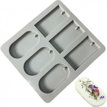 Molde de Silicona para Jabones y Ceritas Aromáticas