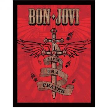 Encadrement « Livin’ On a Prayer » – Bon Jovi