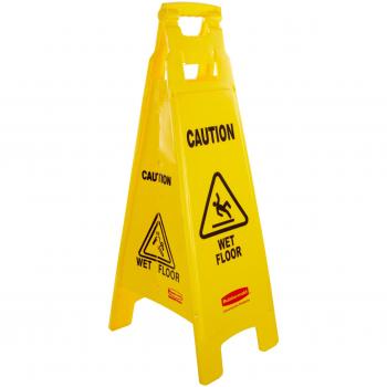 Rubbermaid signalisation jaune 4 panneaux