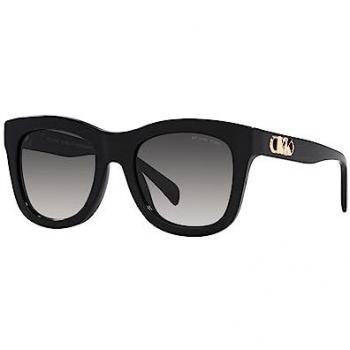 Empire Square 4 Sunglasses by Michael Kors, Black, Female, Size: 52 MM