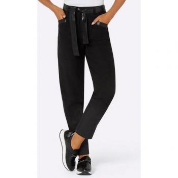 Pantalon Noir Luxe en Lyocell