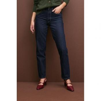 Jeans Colonne Délavage Bleu XXL Tall 0% Coton
