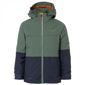 Vaude Kid's Snow Cup 3in1 Jacket III Dubbeljacka Barn Storlek 134/140 Färg olivgrön