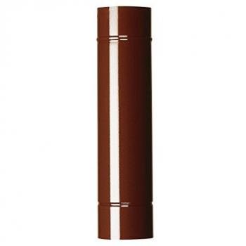 Pack de 12 tuyaux pour poêle 10x50 cm couleur marron