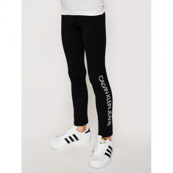 Calvin Klein Jeans Pantaloni Solid, colore nero, anno 2023, fit classico