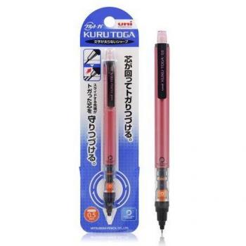 Lápiz mecánico giratorio UNI KURUTOGA, 0.5mm