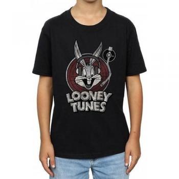 Polo Looney Tunes Kids – Design Bugs Bunny – Nero – 9‑11 anni