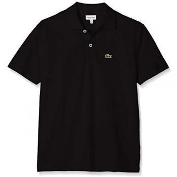 Polo Lacoste L1830, Noir 031, Talla 12A para Niños