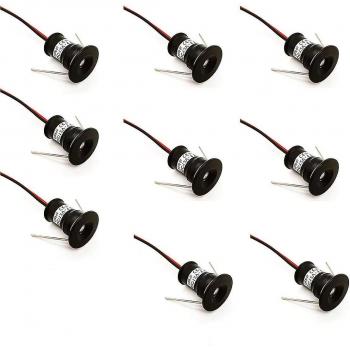 CálidoNegro Mini 9xLED 12V