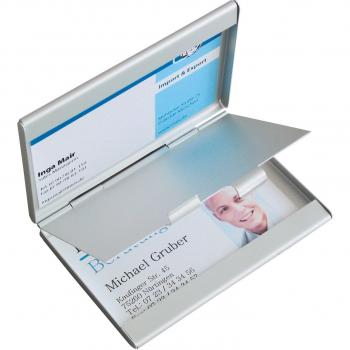 SIGEL VZ136 Support pour cartes de visite Twin, jusqu'à 30 cartes, 9,1 x 5,6 cm