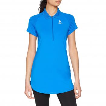Odlo Damen KOYA CERAMICOOL Kurzarm Polo, Energy Blue, M