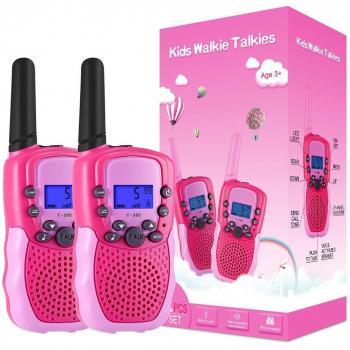 Talkies Walkies Enfants Radio à 2 Voies avec Gamme de 3 Miles Kearui