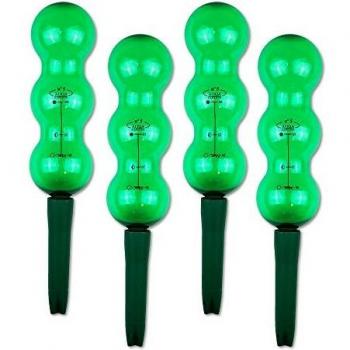 Garden Innovations 4 Pack Watering Spikes and Globes