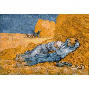 Vincent Van Gogh: La Sieste (Millet‑Abwandlung), 1890
