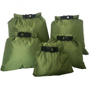 5pcs Buckled Waterproof Dry Bags for Snorkeling 1.5/2.5/3.5/4.5/6 L
