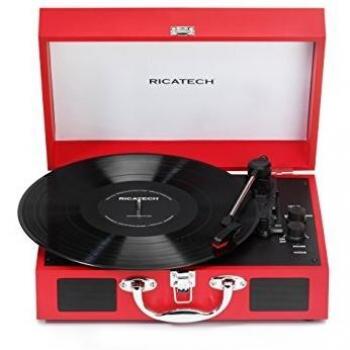 Tourne-disque Portatif Léger Ricatech RTT21