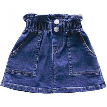 Falda Estilo Cowboy para Niña, Moda Coreana, Colección Primavera