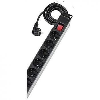 Regleta Electroblock 5 Bases Francesas + Cable Gris 341070227