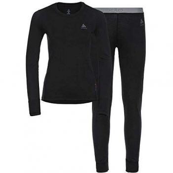 Odlo Merino Warm Long Sleeve Base Layer – Women S Black