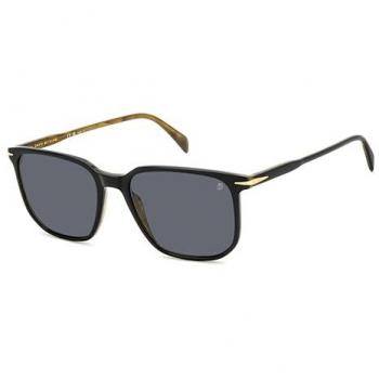 DB 1141/S Men's Polarized Sunglasses by David Beckham – Black, 55mm