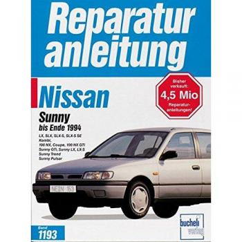 Nissan Sunny bis Ende 1994: LX, SLX, SLX-S, SLX-S SE, Kombi 100 NX, Coupe, 100 NX GTi. Sunny GTi, Sunny LX, LX-S,Trend, Pulsar