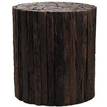 Tabouret en Bois de Chemin de Fer