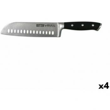 Quttin Bull Set de 4 Couteaux Santoku 17 cm en Couleurs