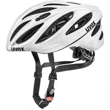 Uvex Route Boss Race Casque de bicyclette Blanc Taille 52-56