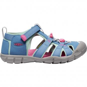 Keen Seacamp II CNX Youth Adventure Sandals Coronet Blue / Hot Pink