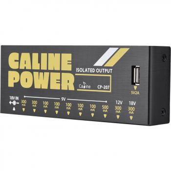 Caline 8-Output Guitar Effect Power Supply with Power Cable