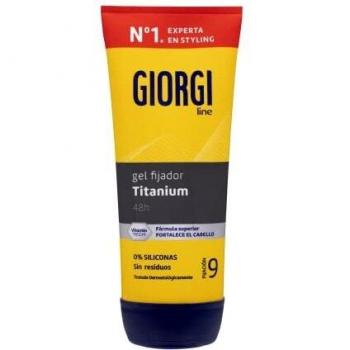 Giorgi Line GIORGI Gel Fijador Extrafuerte 0% Silicona | Duración 48h | Sin Residuos | 170 Ml