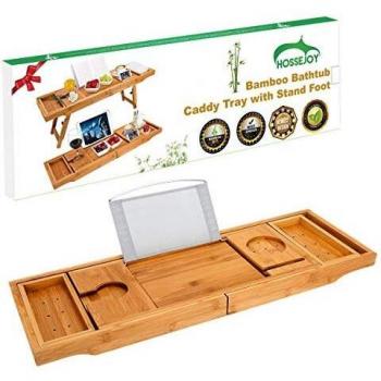 Bamboo Spa Tub Organizer