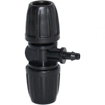 Kit 5 pièces : Raccord en T + Réducteur 8 mm → 4 mm, 7 mm → 3 mm