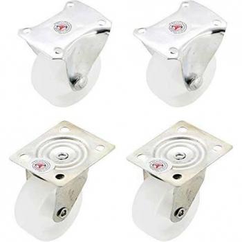 Set Ruote Fisse/Piroettanti 40mm – BGS Technic