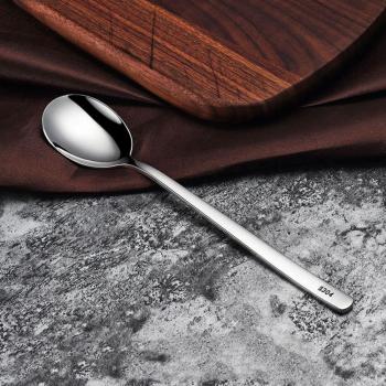 Cucharón de Acero para Platos y Buffets