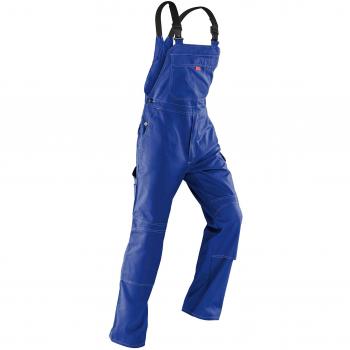 Kübler Inno Plus Uni-Dress Kornblau Latzhose für Arbeit, Größe 102