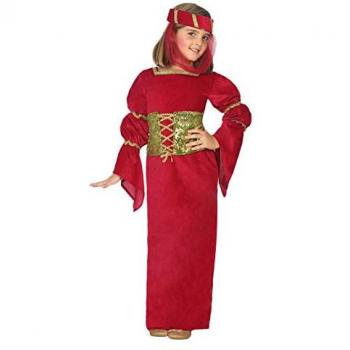 Disfraz Dama Medieval Niña 5-6 Años