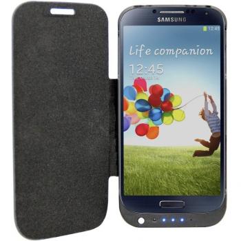 Estuche con batería integrable Unotec Galaxy S4 negro