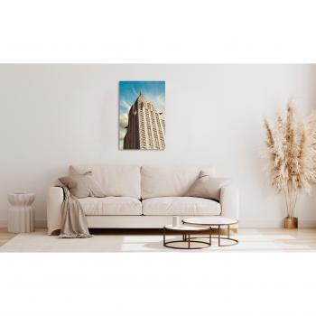 Queence Acrylglasbild »Elard«, Beige Stadt-Foto, Galeriequalität