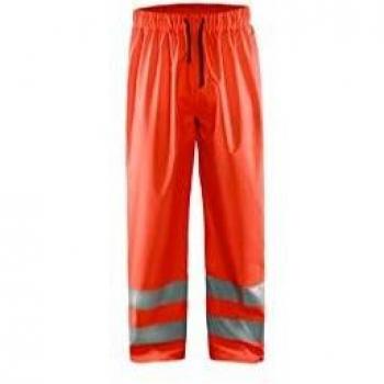 Blaklader High Vis Regenhose Level 1, rot, Größe L