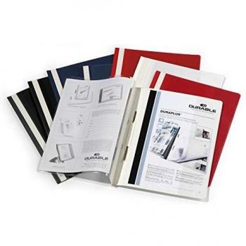 Elba A4 Report Files with Front Cover Pocket Assorted, Pack of 25