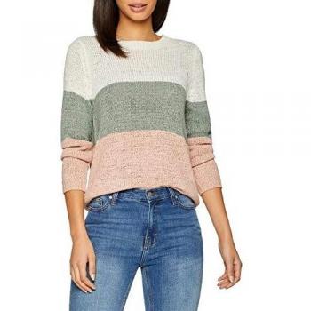 Pull Only NOS Onlgeena L/s Block KNT Noos, Multicolore
