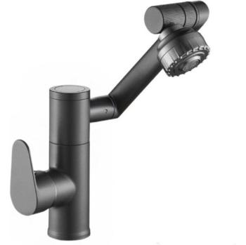 Rubinetto Monocomando 360° Antracite – Cucina e Bagno