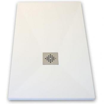 Mirlo Elegance 70x180 doccia ardesia bianca
